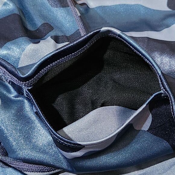 Nike Dri Fit Leggings For Women Size Large Camouflage Pattern Mid Rise - Picture 14 of 16